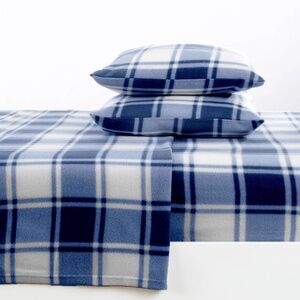 4 Piece Printed Fleece Sheet